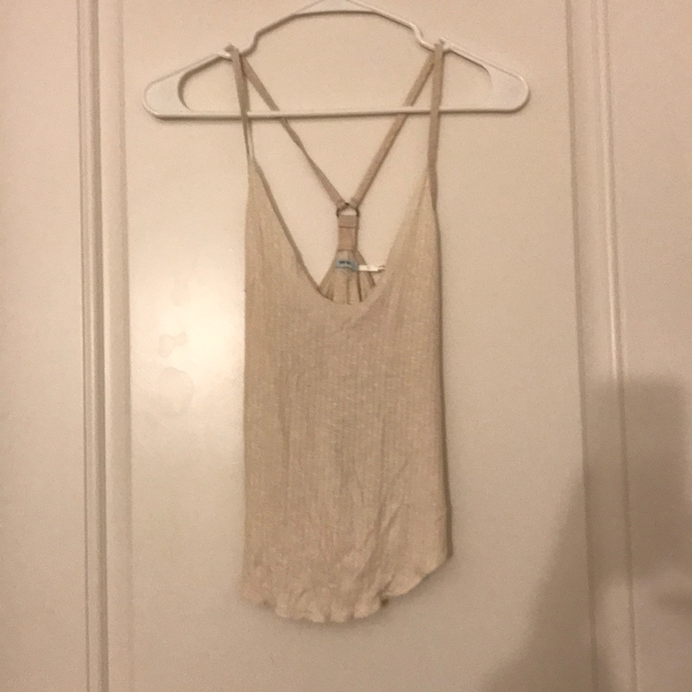 Urban Outfitters Beige Razorback top